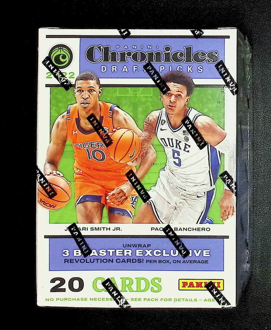 2022 Panini Chronicles Draft Picks Basketball Blaster Box - Rookies: Paolo Banchero, Chet Holmgren (1 of 1)