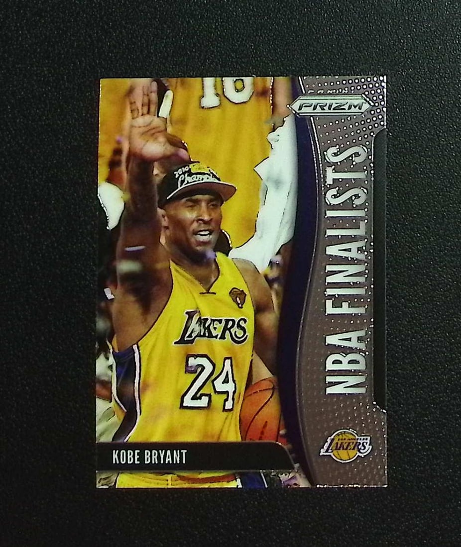 Kobe Bryant NBA Finalists 2019-20 Panini Prizm #9 Los Angeles Lakers: Panini, Donruss Optic, Donruss Select, Prizm, Mosaic, Contenders, Revolution, Phoenix, NBA Hoops, Rookie NFL Sports Trading Cards, Silver, SP, SSP, Wave Prizms, Numbered Cards, Basketball sports Cards