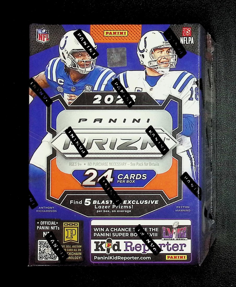 2023-24 Panini Prizm Football BLASTER BOX - RC's: C.J. Stroud, Bijan Robinson, Sam LaPorta: Panini Rookie Football NFL Trading & Sports Cards, Rookie Cards in This Set are C.J. Stroud, Bijan Robinson, Sam LaPorta, Jordan Addison, Football & Sports Cards for Sale Near Me, Silver, Wave, Autogr