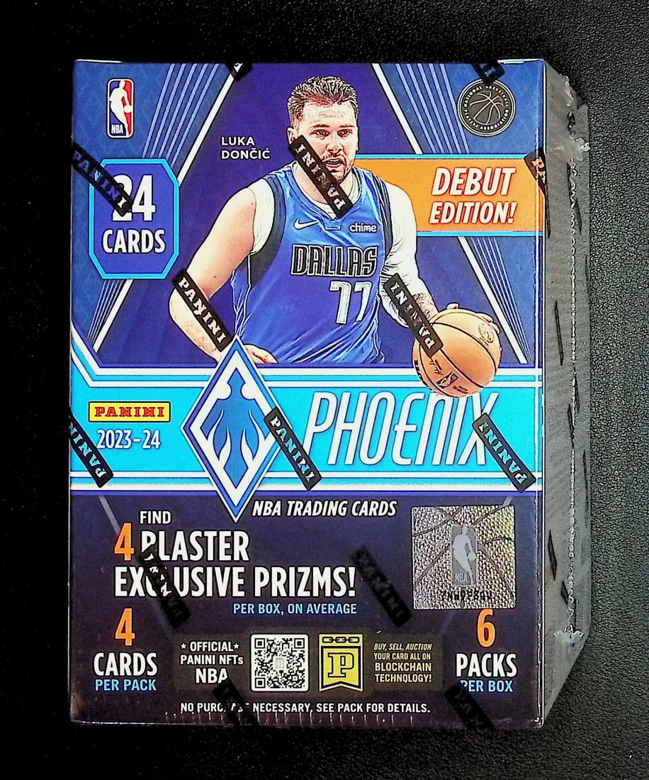 2023-24 Panini Phoenix Basketball Card BLASTER BOX Victor Wembanyama Sports Card: Panini Basketball NBA Trading & Sports Cards, Sports Cards for Sale Near Me, Anthony Edwards, Jayson Tatum, Steph Curry, Panini Numbered Cards, Cracked Ice, Silver Prizm, Auction Lots for Sale on Line