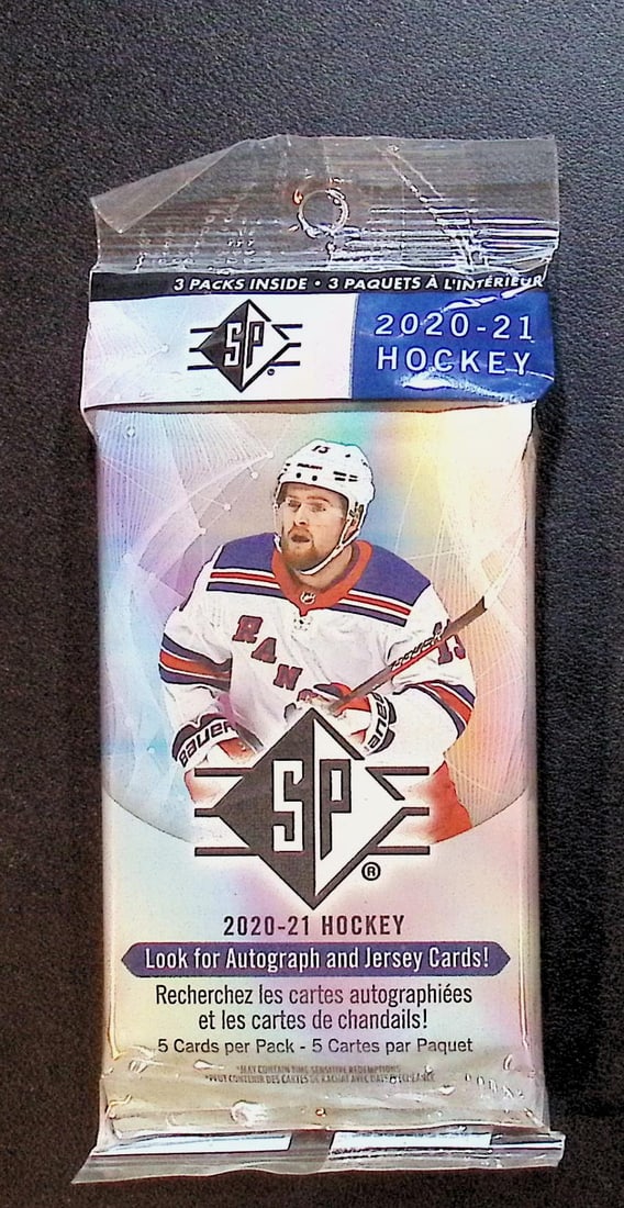 2021 Upper Deck SP Hanger Value Retail - 3 Packs Per Hanger 5 Cards Per Pack (1 of 1)