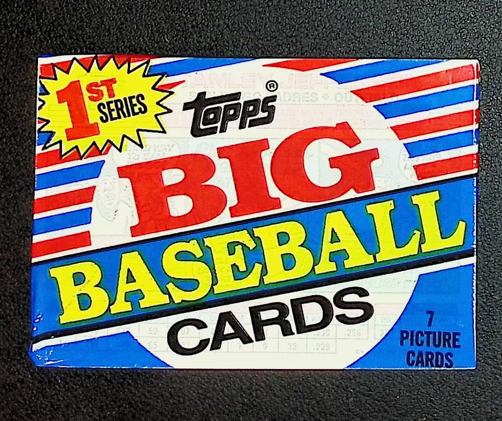 1988 Topps Vintage Big Baseball Cards Series 1 Retail Box Wax Pack, Sports Cards: Topps Valuable Vintage MLB Rookie Baseball Trading Cards, Gary Carter, Nolan Ryan, Orel Hersheiser, Don Mattingly, Mike Schmidt Philadelphia Phillies, Old Sports Cards for Sale Near Me, World Series &