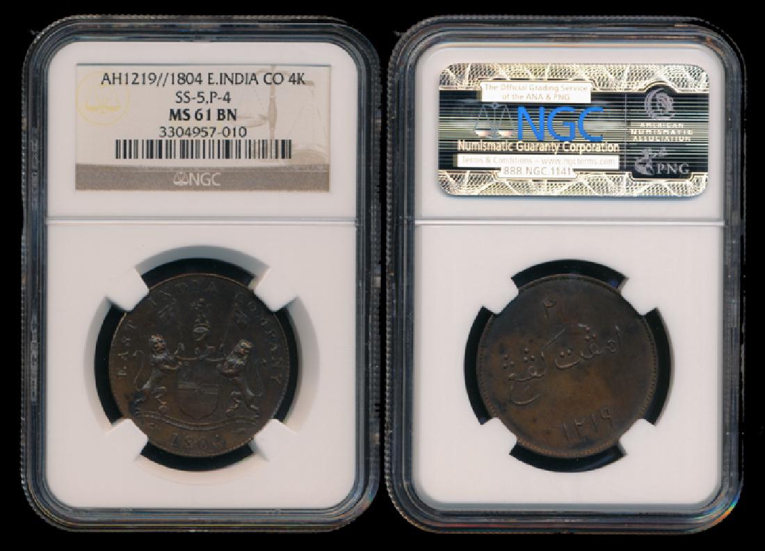 Singapore Merchant Token EIC 4 Keping 1804 (1 of 1)