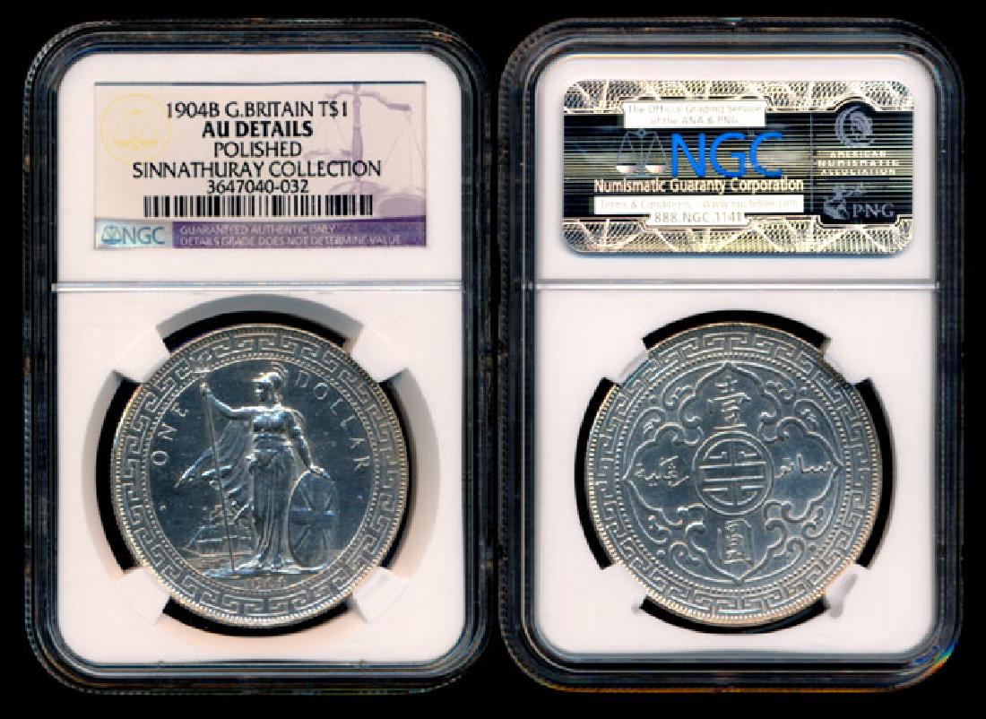 British Trade Dollars 1904B NGC (1 of 1)