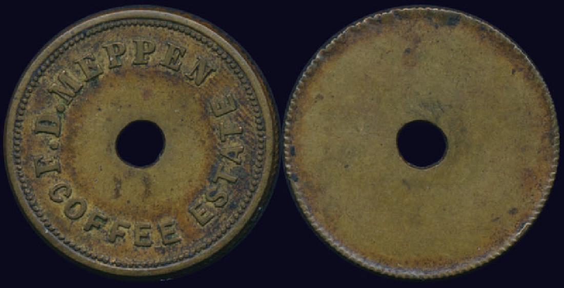 India Mysore FD MEPPEN COFFEE ESTATE token (1 of 1)