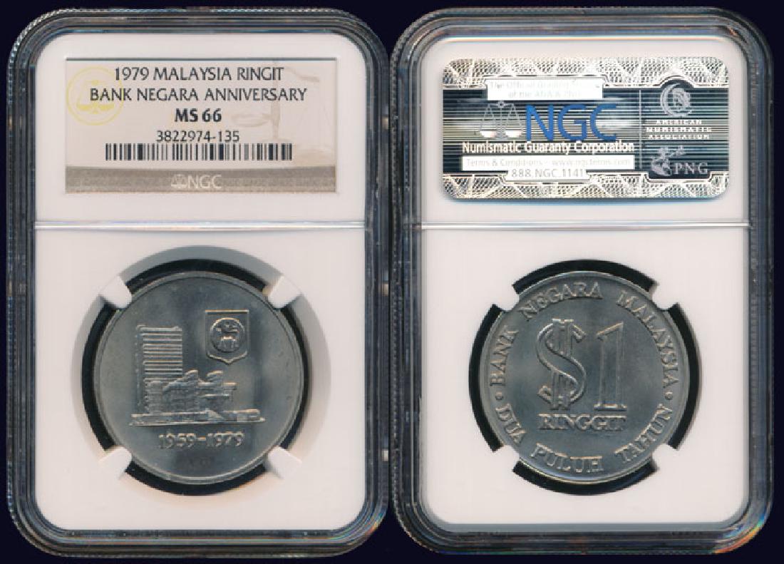 Malaysia Ringgit 1979 NGC MS66 (1 of 1)
