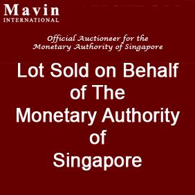 2 Singapore $5 TS 8-in-1 prefix 5: Singapore $5, President Ishak, sign. Tharman Shanmugaratnam, 2nd print with prefix 5, 2 consecutive uncut sheets of 8, each sheet with prefixes 5AX to 5BA and 5BG to 5BK, serial nos. 551855, 551856. O