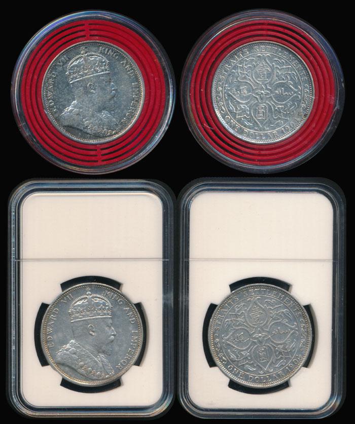 Straits Settlements KEVII $1 1904B (1 of 1)