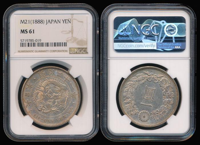 日本　一圓銀貨　1884 【NGC AU DETAILS】　日本コイン 日本 一圓銀貨 1884 【NGC AU DETAILS】 日本コイン