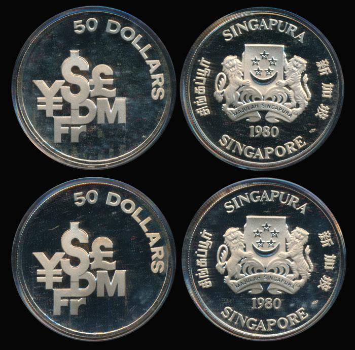 Singapore 2x$50 1980SM proofs (1 of 1)