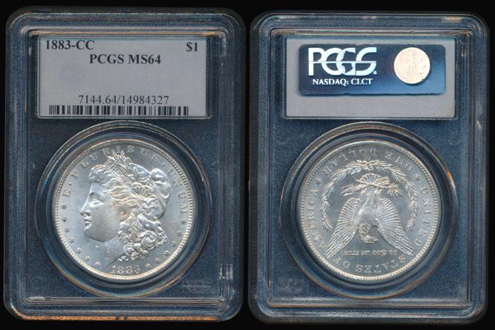 United States Morgan Dollar 1883-CC PCGS (1 of 1)