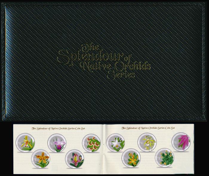 Singapore Splendour of Native Orchids Set (1 of 1)