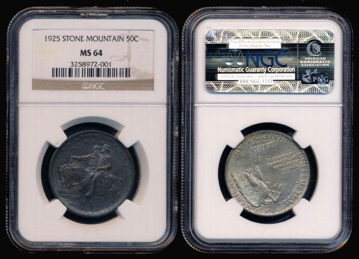 United States 50c 1925 NGC MS64 (1 of 1)