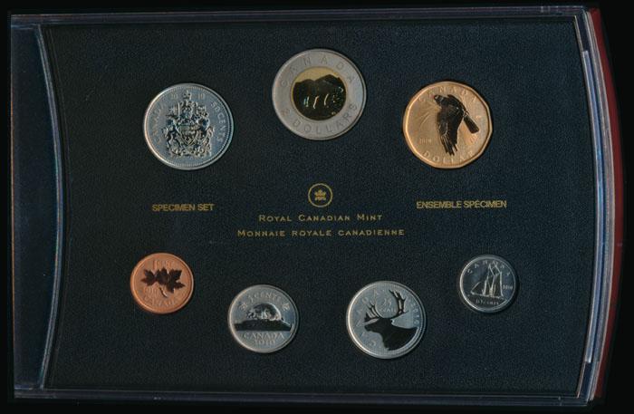 Canada QEII 1c-$2 2010 Specimen set (1 of 1)
