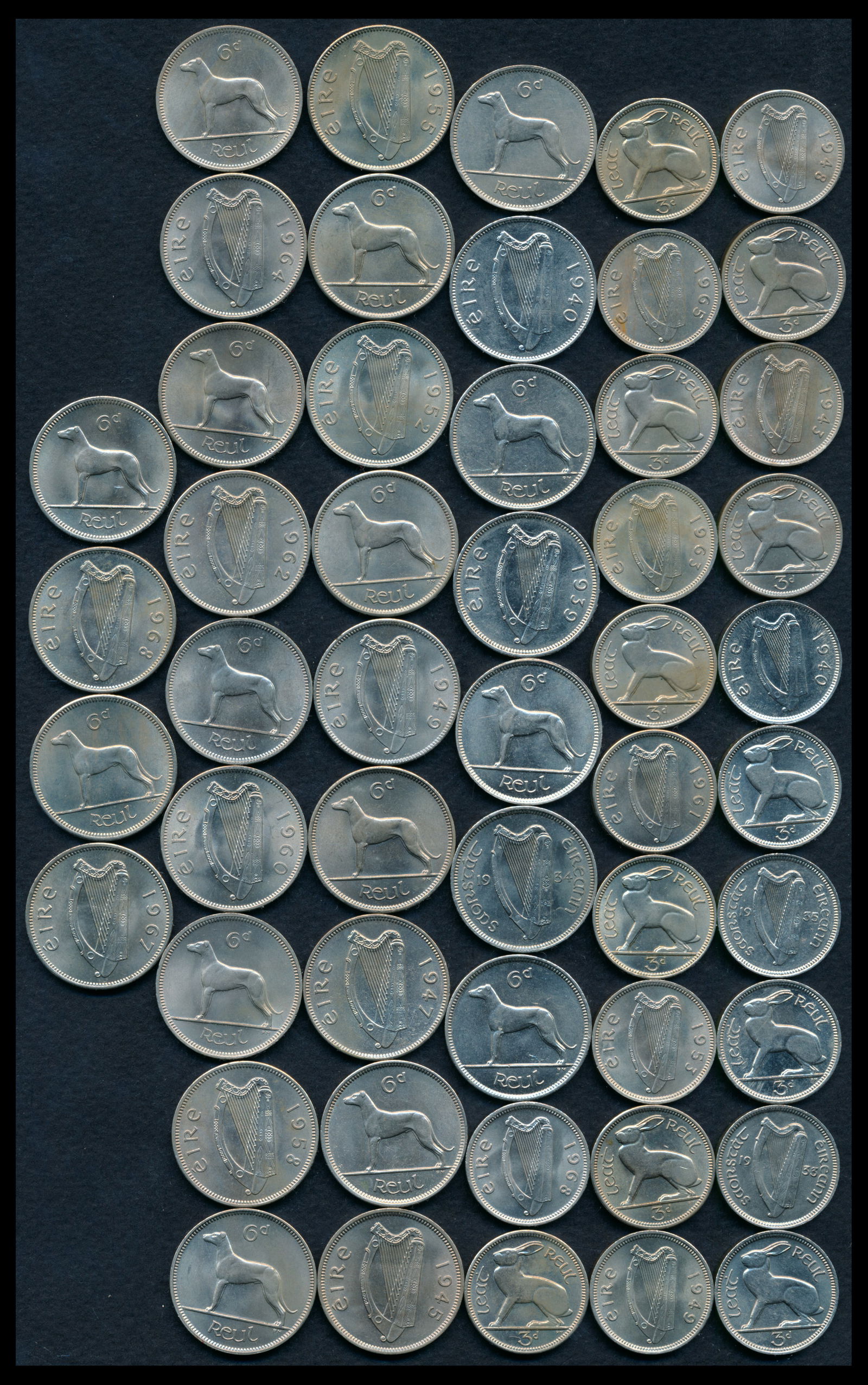 51 Ireland 3 Pence 1928-1969 (1 of 1)