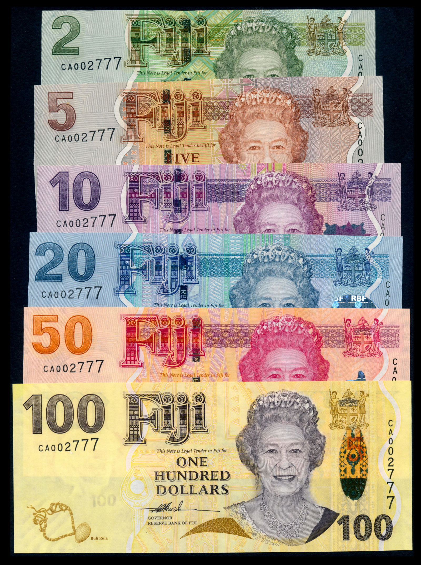 6 Fiji $2-$100 2007 (1 of 1)