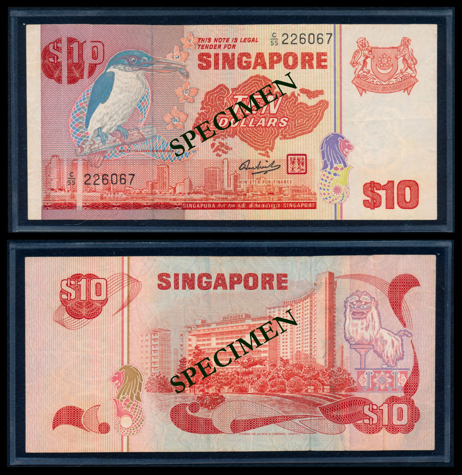 Singapore $10 1976 bird (1 of 1)