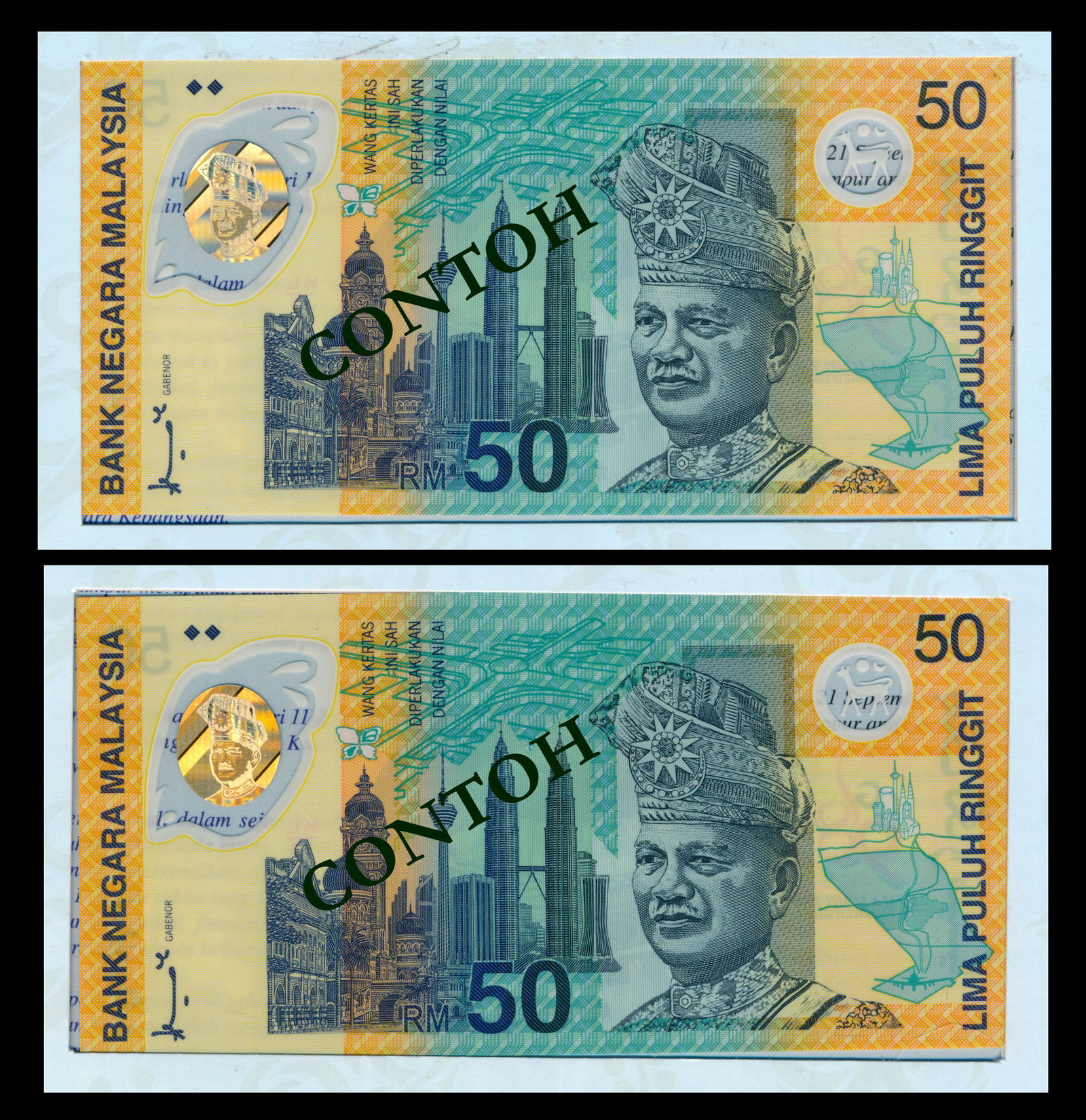 Malaysia 2xRM50 1996-98 (1 of 1)