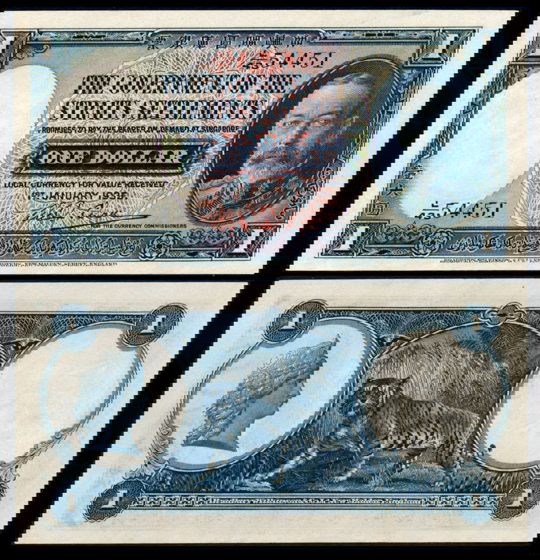 Straits Settlements $1 1935 KGV (1 of 1)