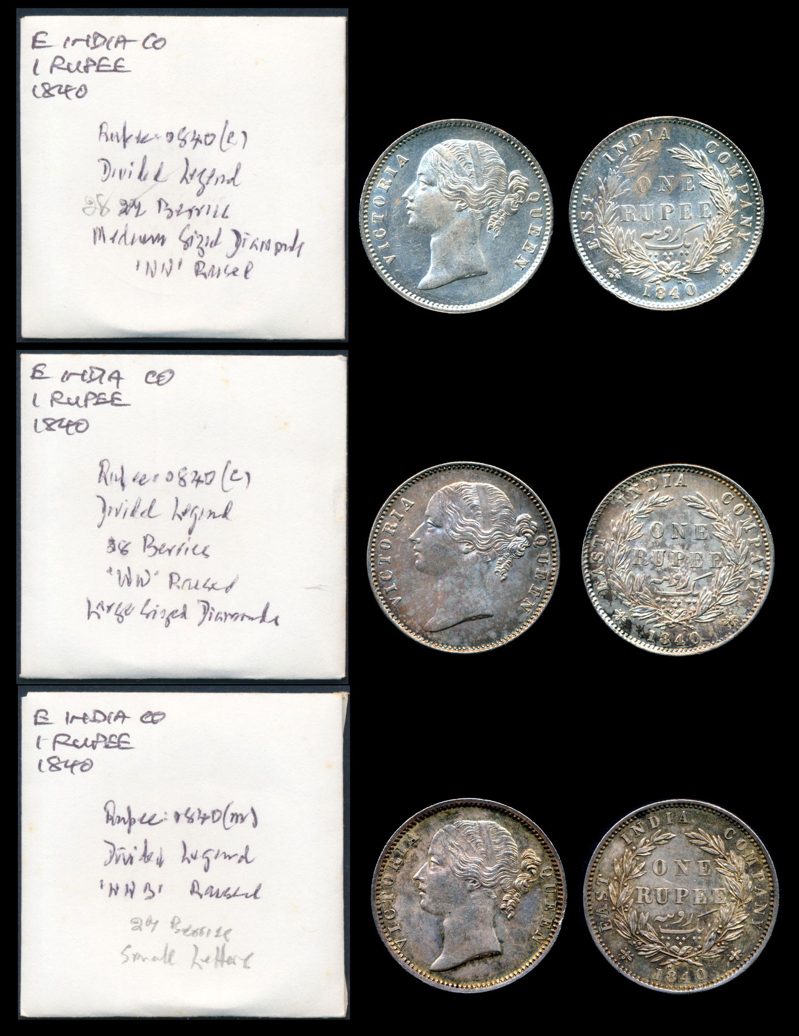 3 India QV Rupee 1840 (1 of 1)