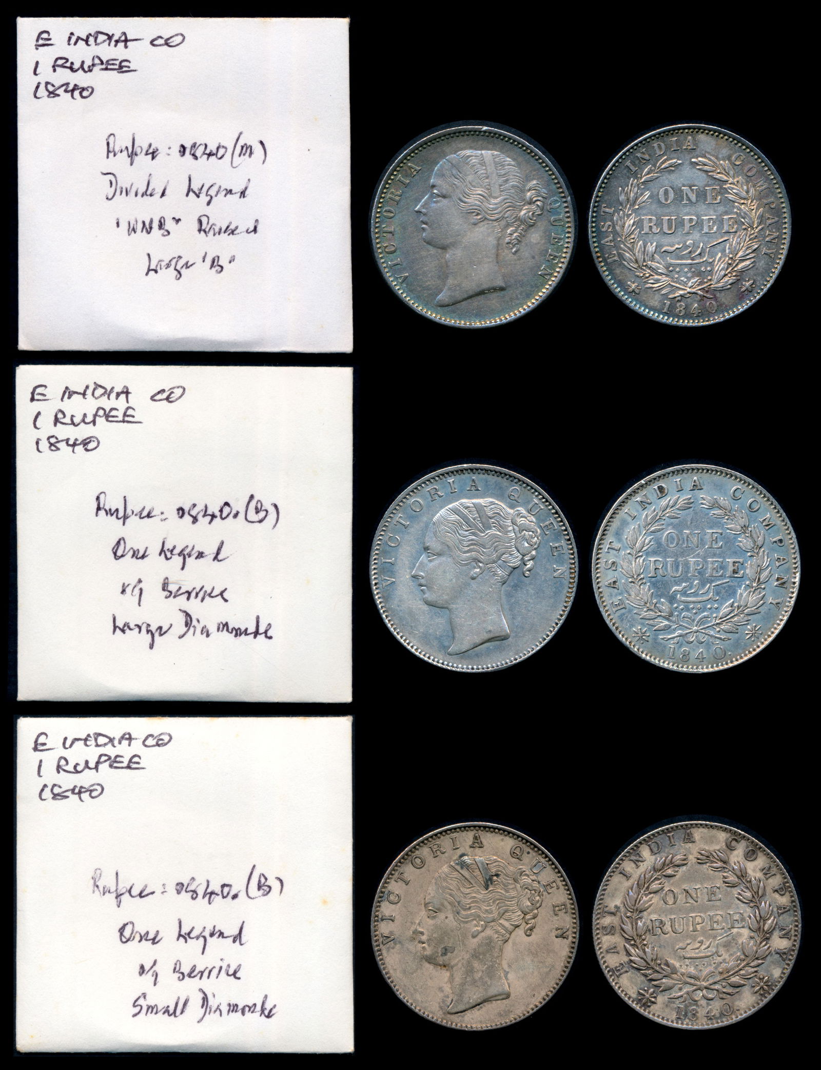 3 India QV Rupee 1840 (1 of 1)