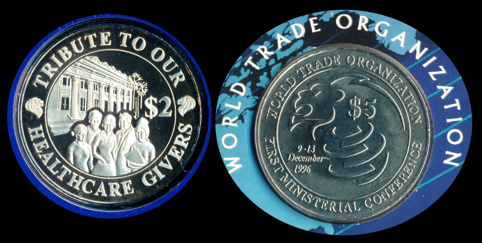 2 Singapore $2-$5 1996-2003 (1 of 1)