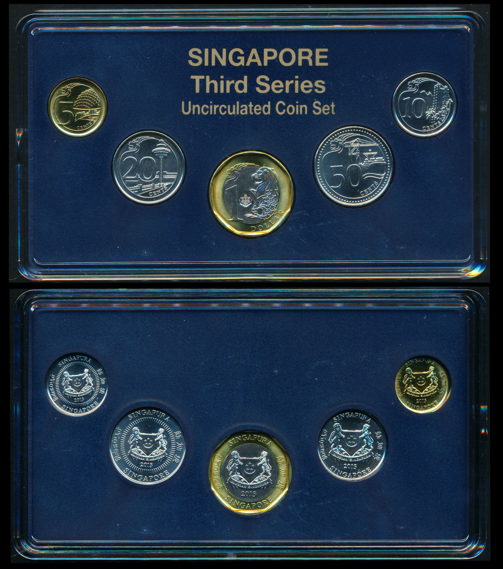 Singapore Third series 5c- $1 2013 (1 of 1)