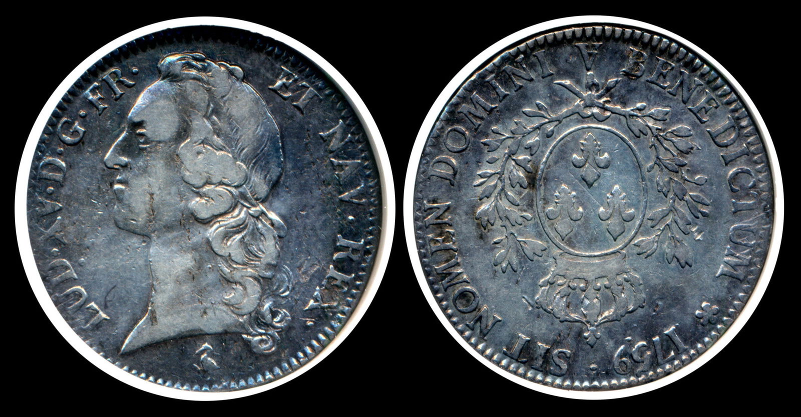 France Louis XV Ecu 1759A NGC (1 of 1)