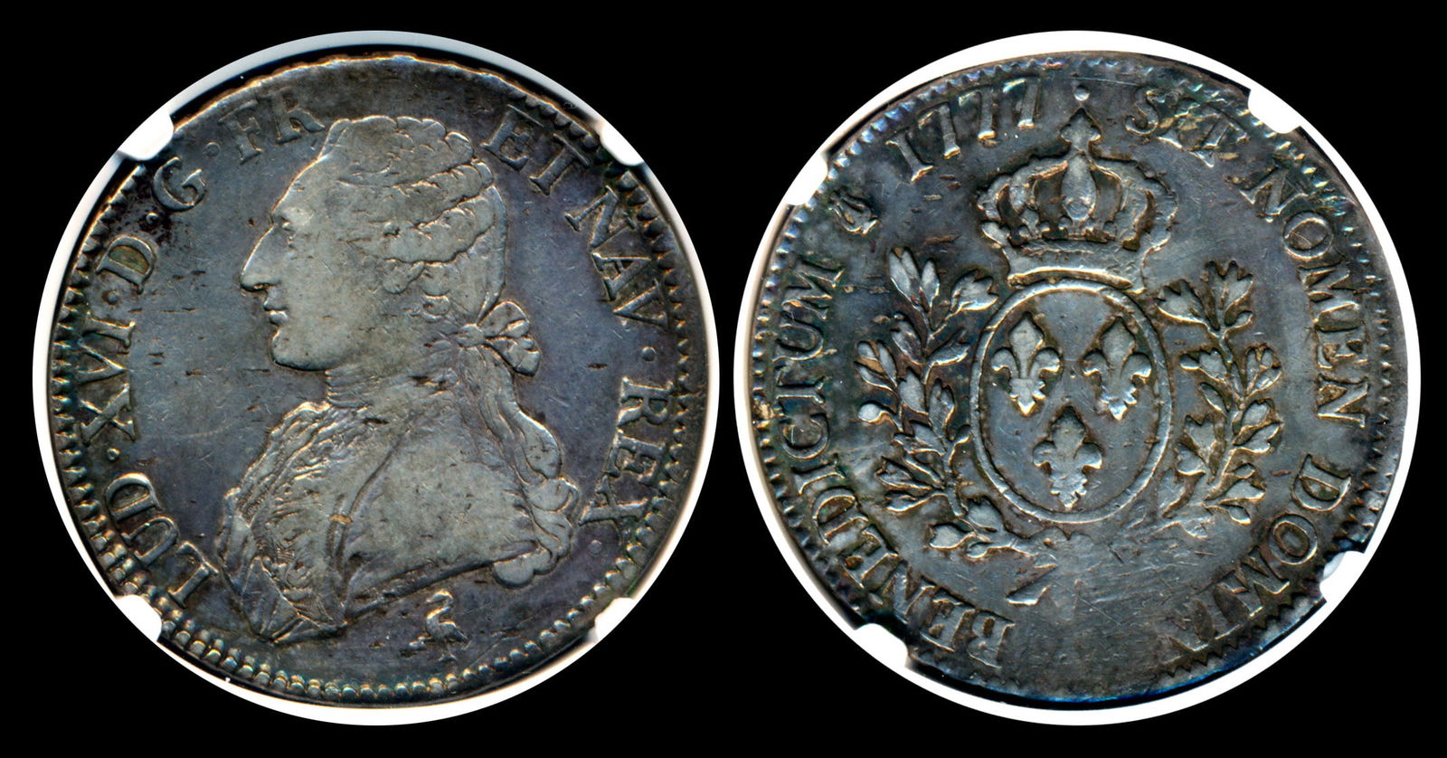 France Louis XVI Ecu 1777A NGC (1 of 1)