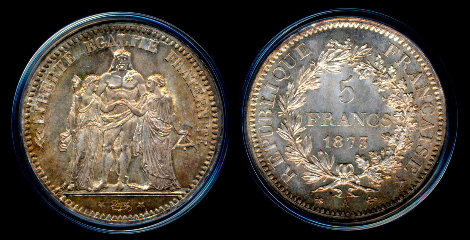 France 5 Francs 1873A PCGS (1 of 1)