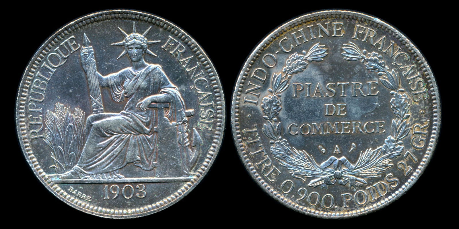 French Indo-China Piastre 1903A (1 of 1)