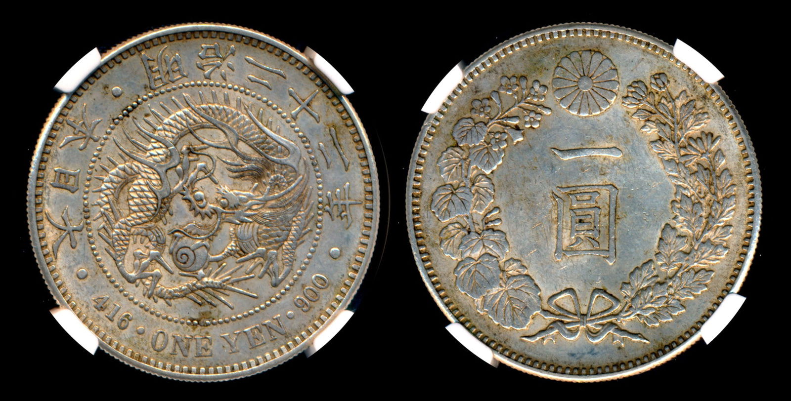 Japan Yen 1889 NGC (1 of 1)