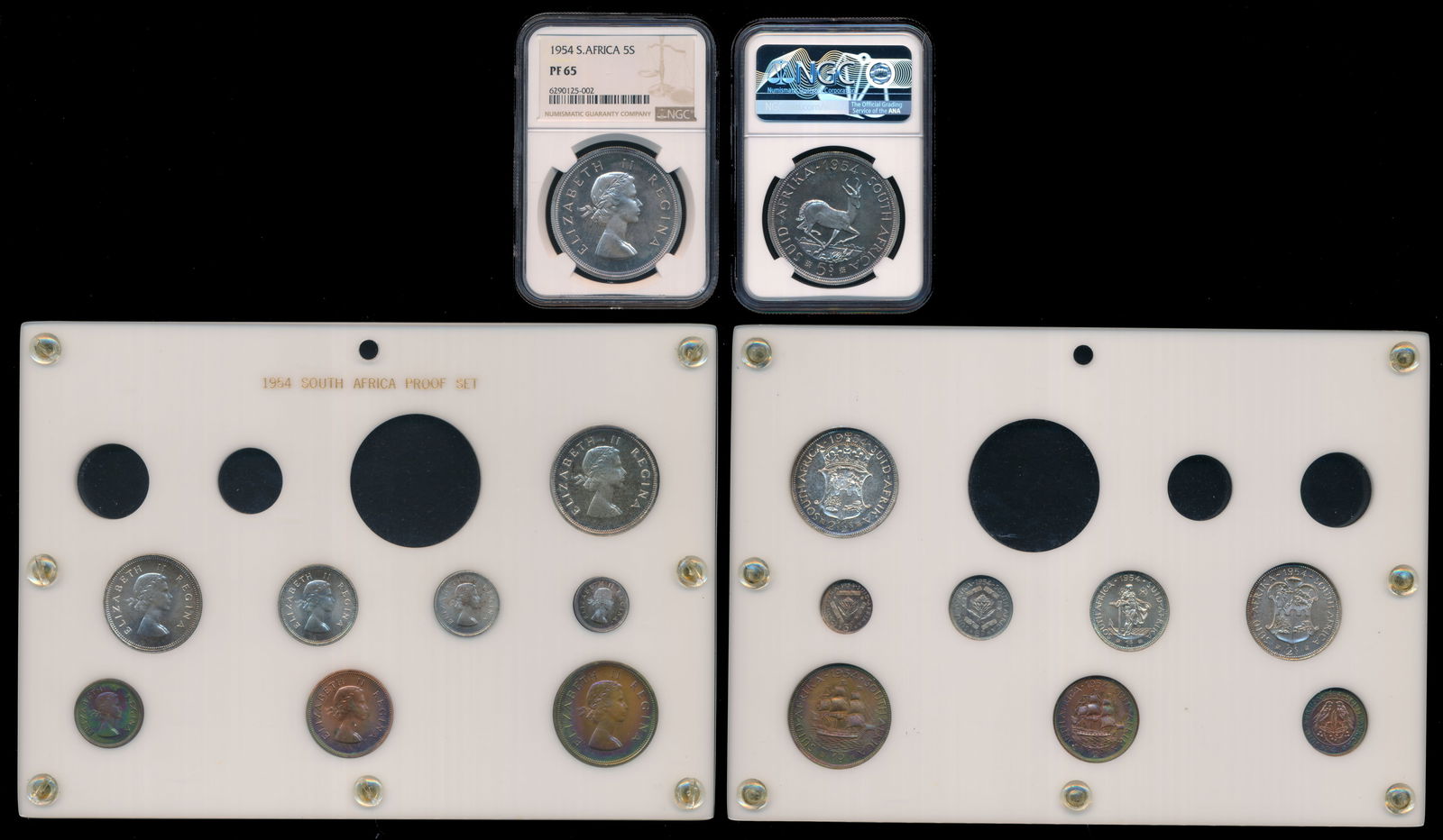 South Africa 1954 Proof Set (1 of 1)