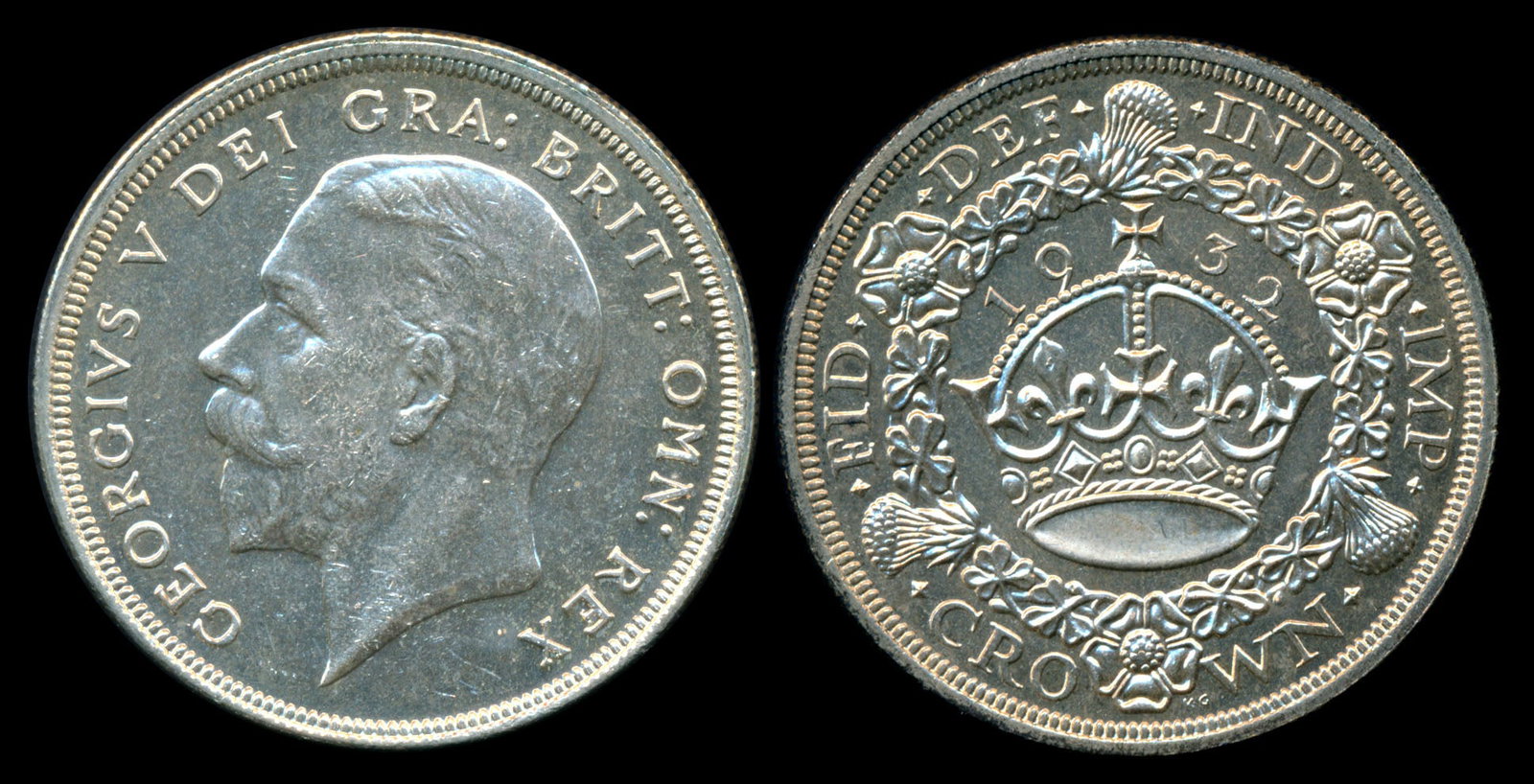 Great Britain KGV Crown 1932 (1 of 1)