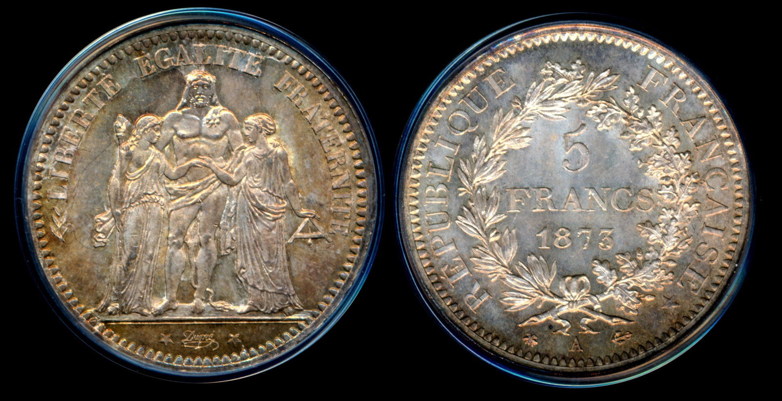 France 5 Francs 1873A PCGS (1 of 1)
