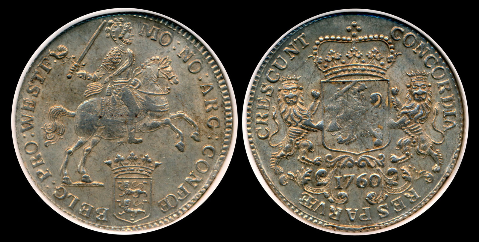Netherlands West Friesland Ducaton 1760 NGC (1 of 1)