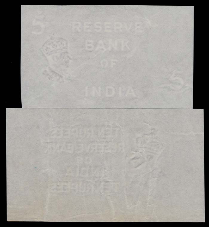 2 India 5-10 Rupees KGVI EF (1 of 1)