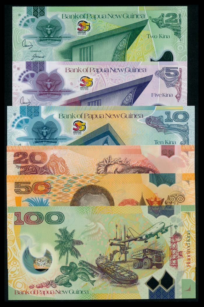 6 Papua New Guinea 2-100 Kina 2010 (1 of 1)