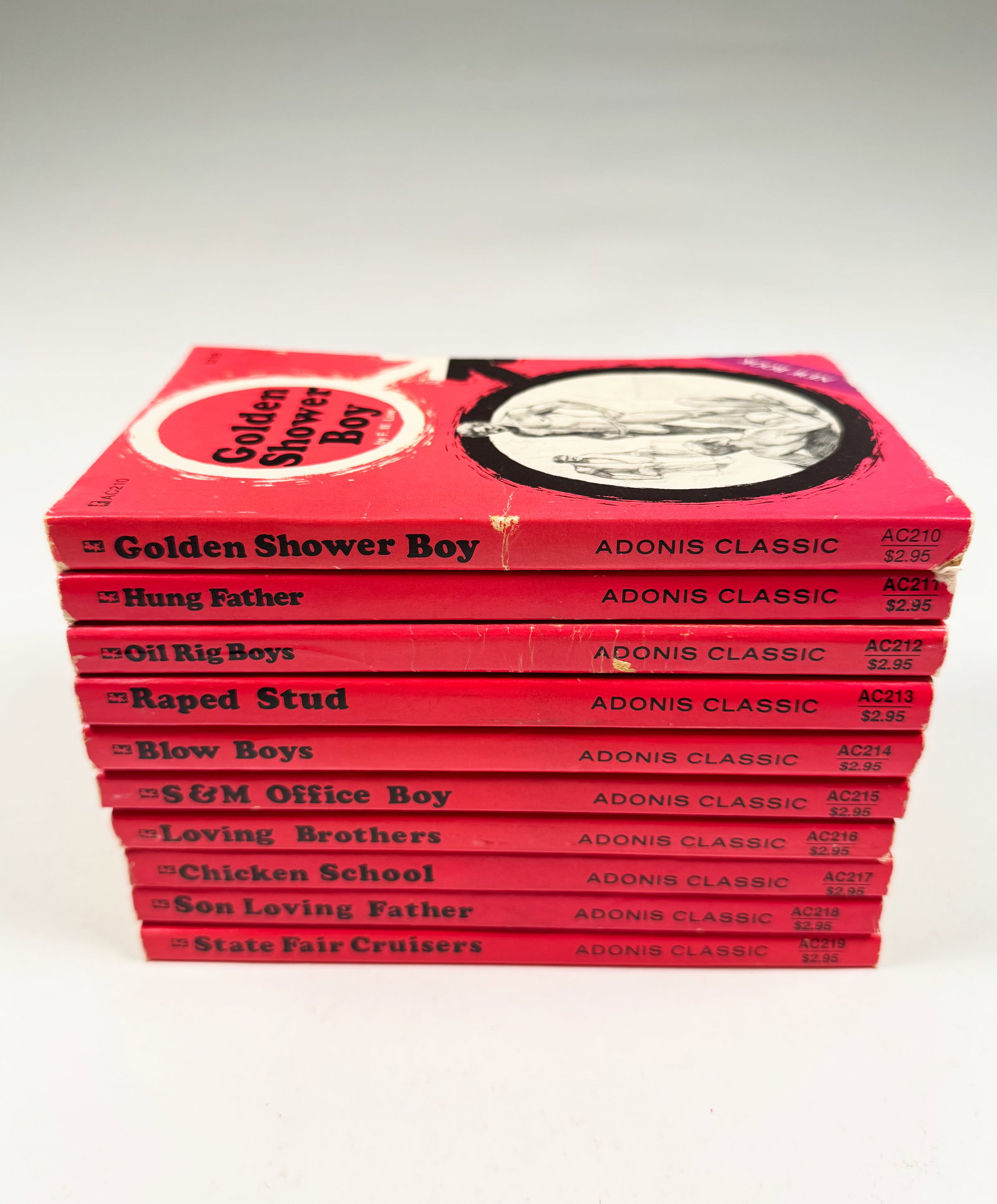 Greenleaf Classics Lot of 10 Gay Pulp Fiction Novels (1 of 5)