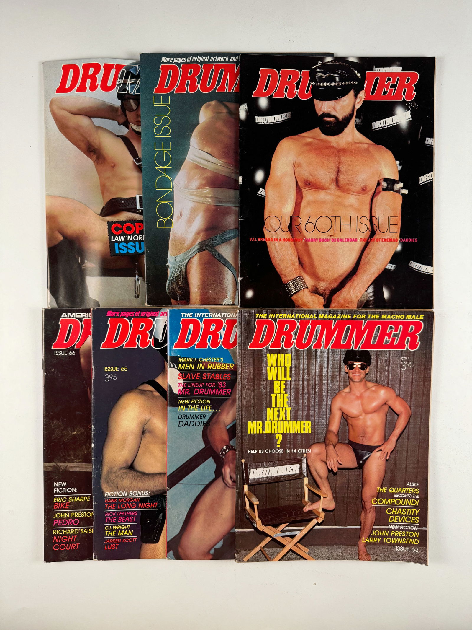 Drummer Issues 60, 61, 62, 63, 64, 65 and 66 - Vintage Gay Male Leather Interest (1 of 8)