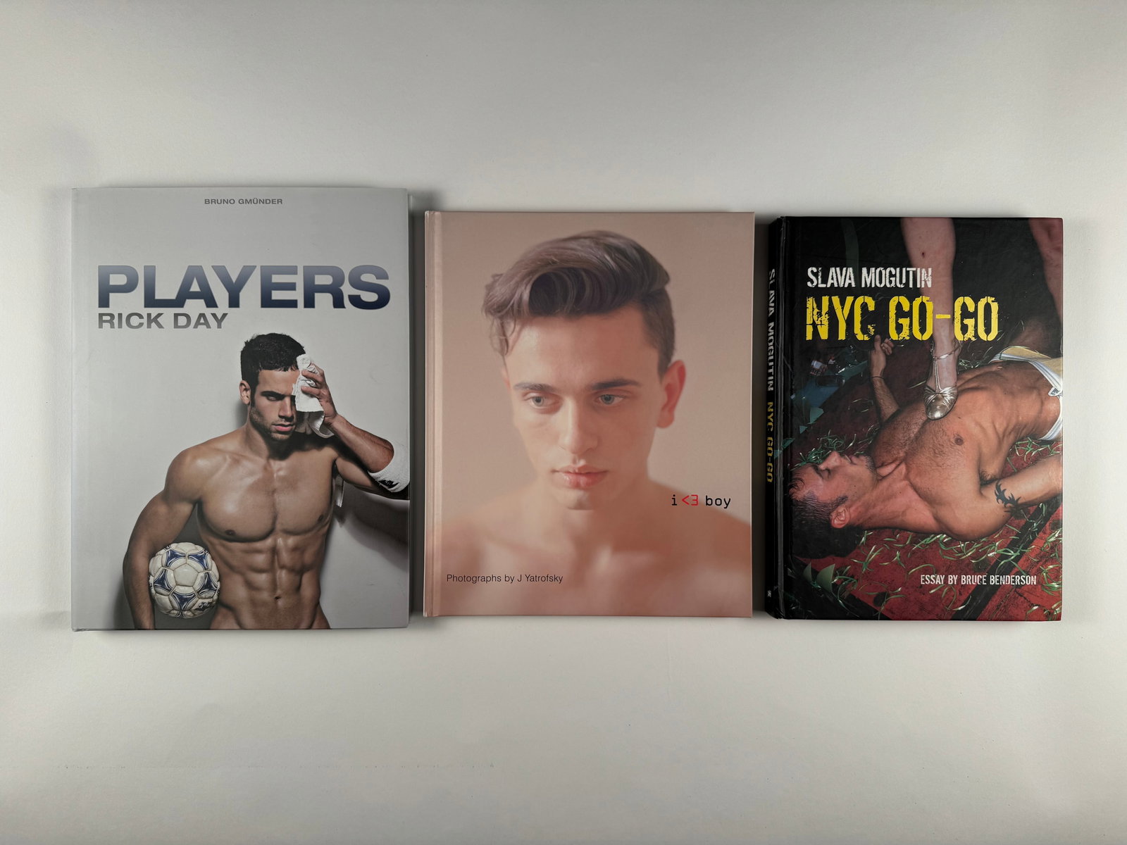 Lot of 3 Gay Interest Books - NYC Go-Go, Players Small, I Heart Boy (1 of 7)