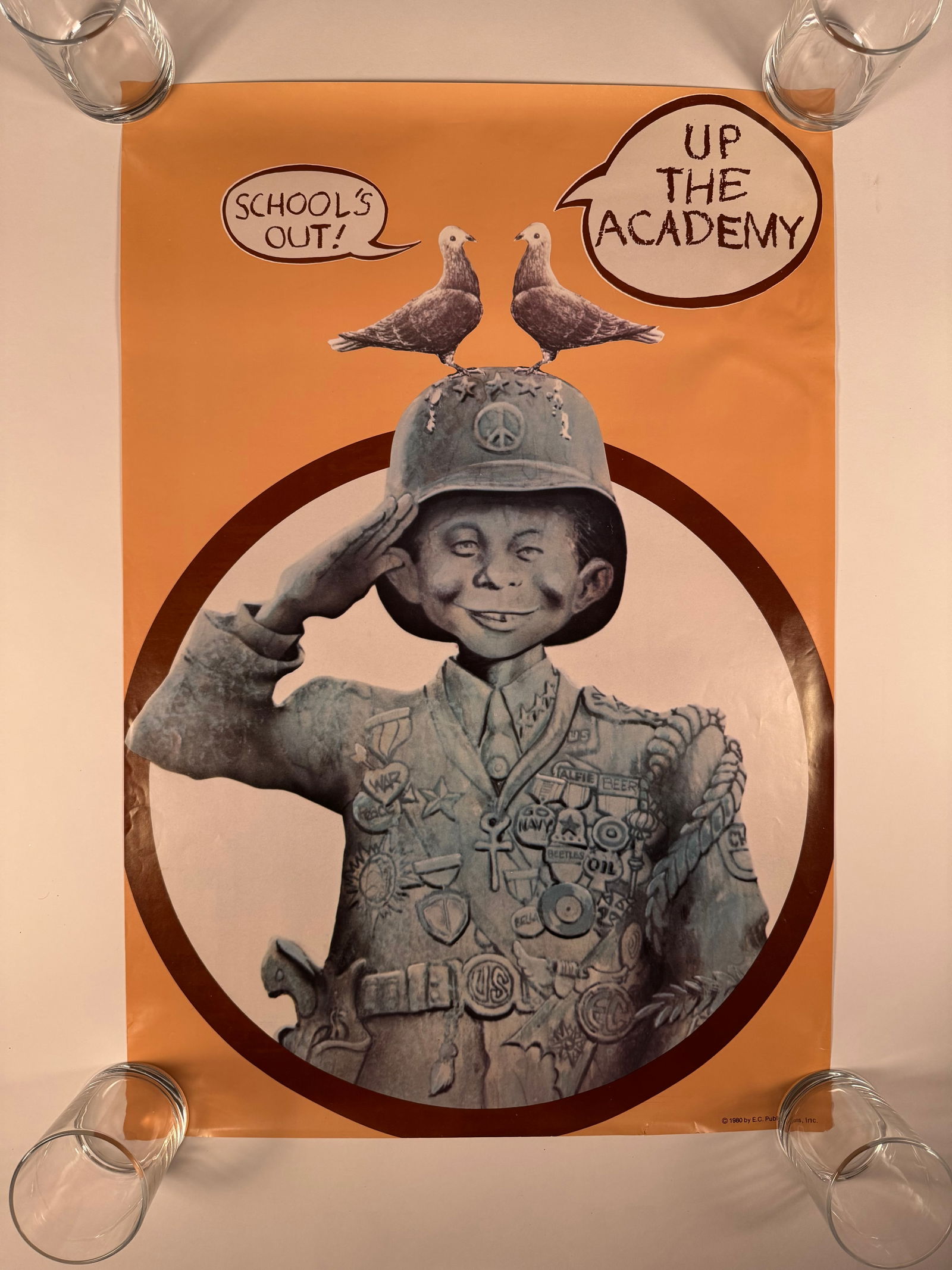 Mad Magazine Presents Up the Academy 1980 Original Movie Poster 19x28 (1 of 8)