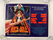 Rock and Rule 1983 Vintage Half Sheet Movie Poster Animated Cult Film 28x22