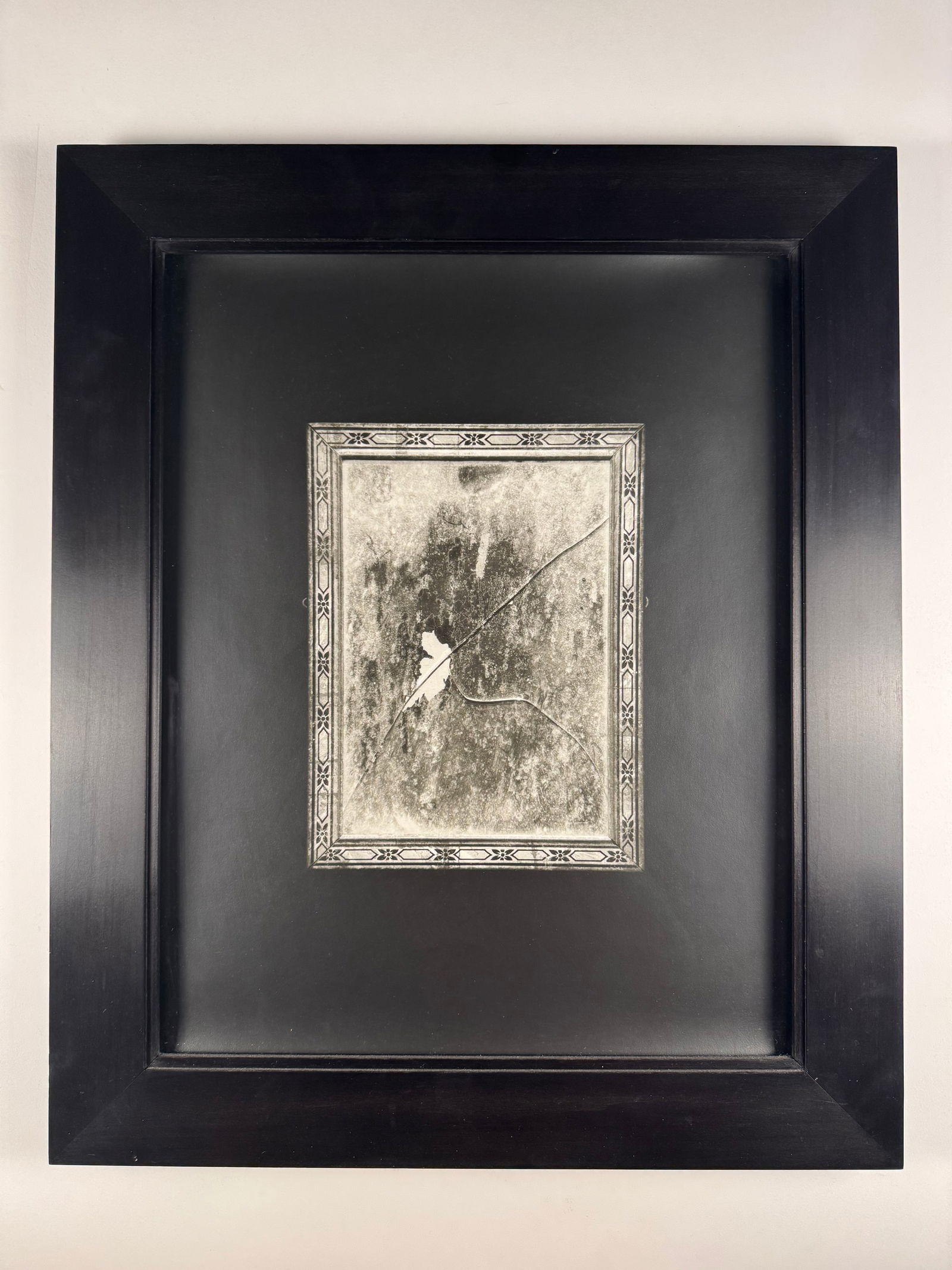 J. John Priola Framed Numbered Print "Mirror 1995" 2/9 20x24: J. John Priola is a San Francisco-based contemporary visual artist and educator.He is known for photographic series capturing humble, generally inanimate subjects that explore human presence, absence