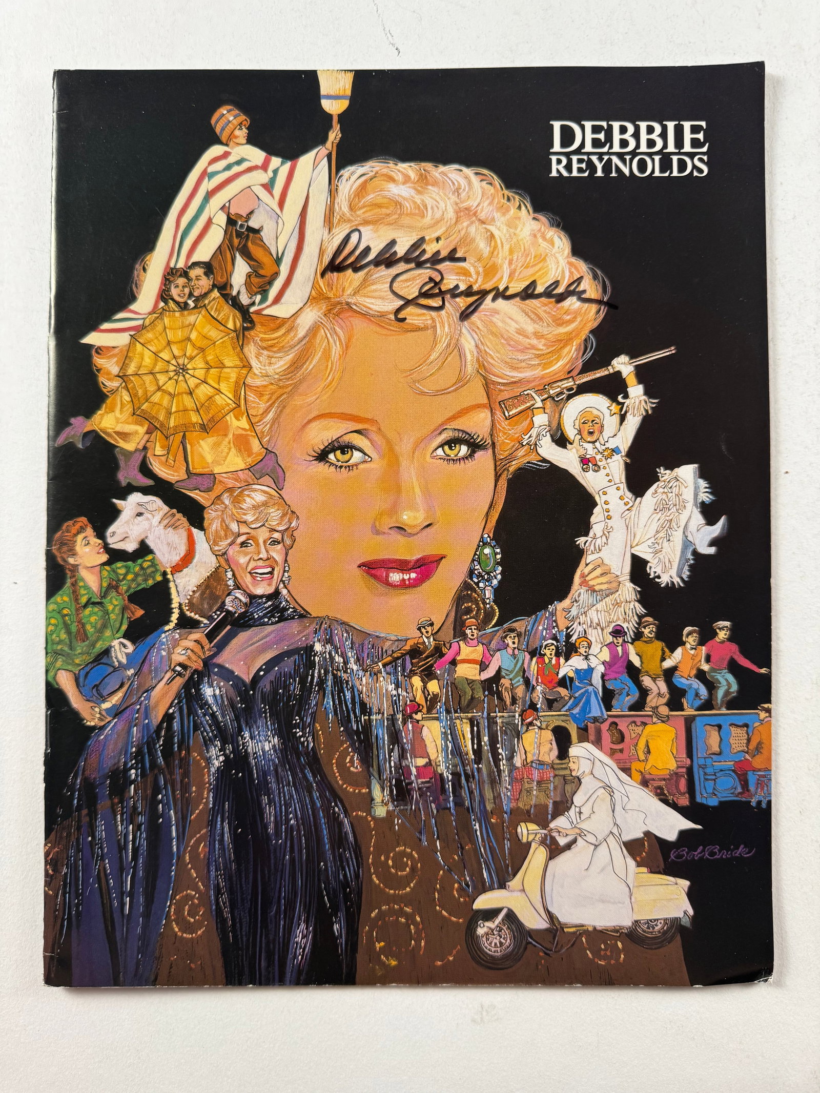 Debbie Reynolds Autograph: Mary Frances "Debbie" Reynolds (April 1, 1932 – December 28, 2016) was an American actress, singer and entrepreneur. Her acting career spanned almost 70 years. Reynolds performed on stage and televi