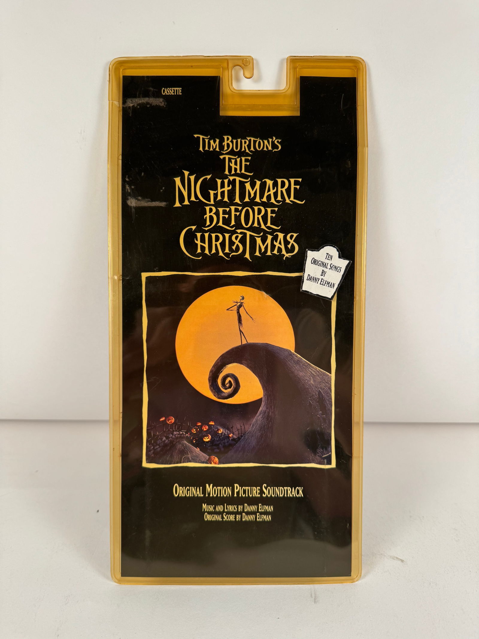 1993 Tim Burton's Nightmare Before Christmas Soundtrack Sealed Cassette 6x12.5x1 (1 of 4)