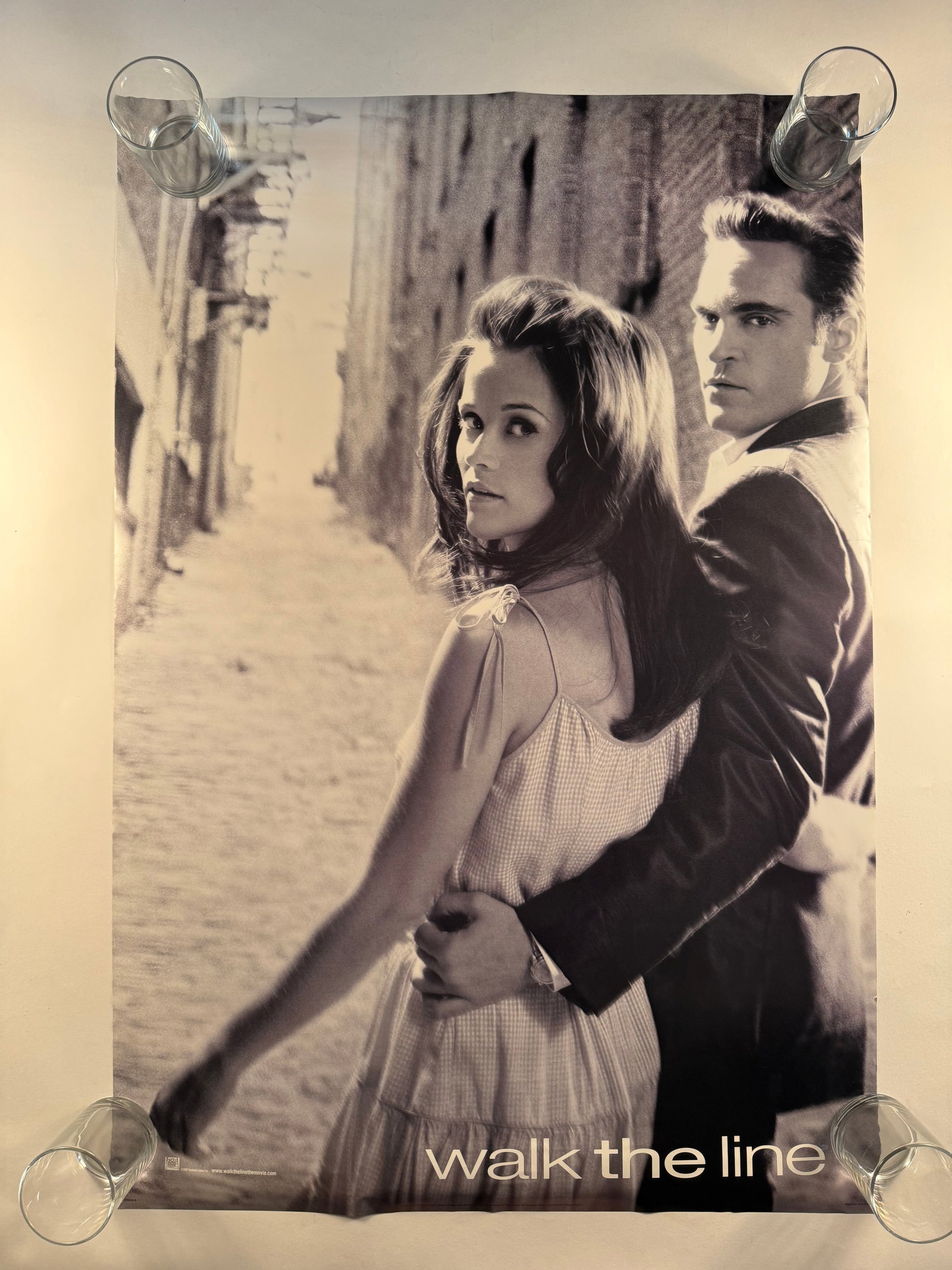 Walk the Line 2005 Style A Double Sided One Sheet DSS Original Movie Poster 27"x40" Johnny Cash (1 of 2)
