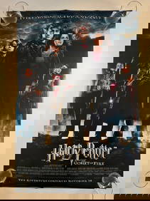Harry Potter and the Goblet of Fire 2005 Style B One Sheet DSS Original Vintage Movie Poster 27"x40" (1 of 3)