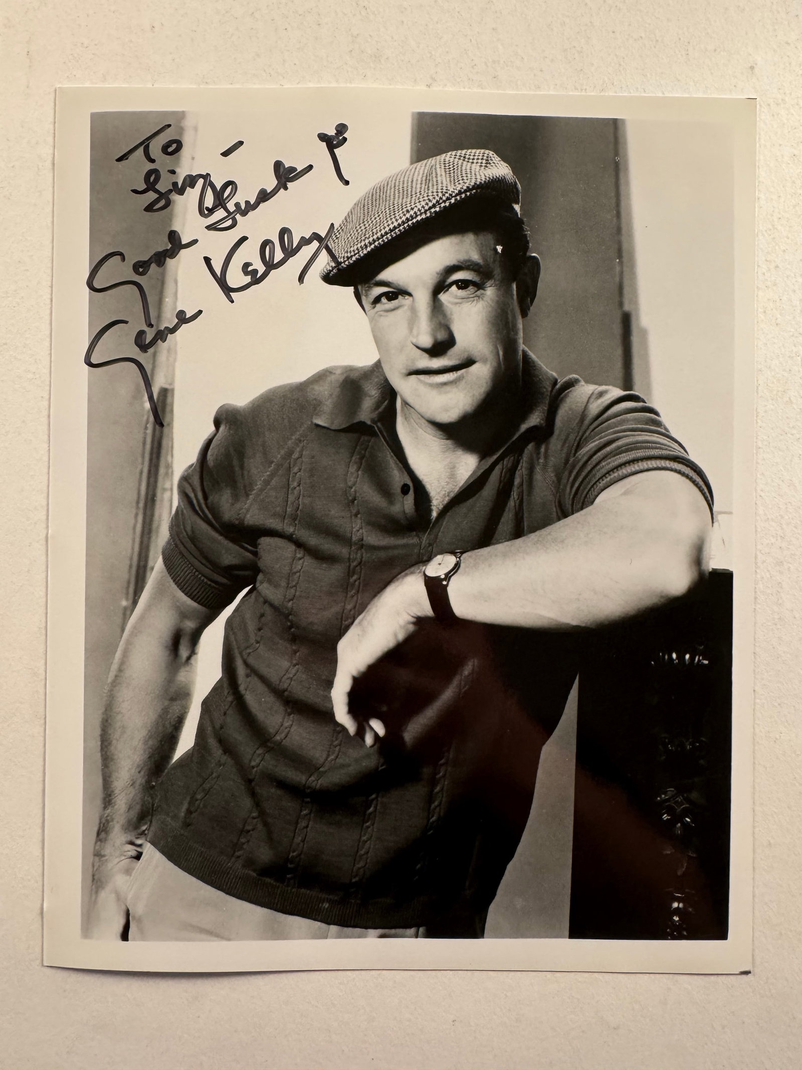 Gene Kelly Signed Autograph 8x10 Photo (1 of 3)