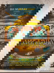 The Life Aquatic with Steve Zissou One Sheet Double Sided DSS Original Vintage Movie Poster 27"x40" (1 of 2)